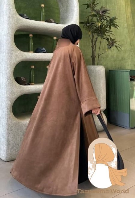 طقم لينا ( كاب شمواه + تنورة لون أسود + معاصم مع كف نفس لون العباي) مناسب لحد طول 175  سم ووزن 110 كيلو