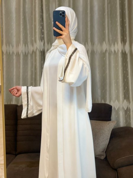 طقم فلة للحج والعمرة ( 3قطع) النقاب اختياري