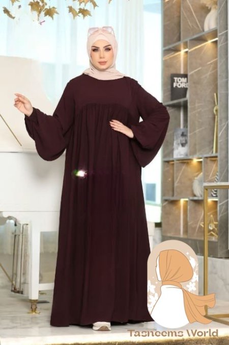 عباية شيشان قماش رويال سعودي  ( بتلبس لحد طول 175 ووزن 130 )